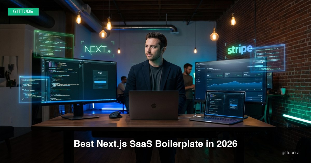 Best Next.js SaaS Boilerplate in 2026 — Ship Your Startup in Days, Not ...