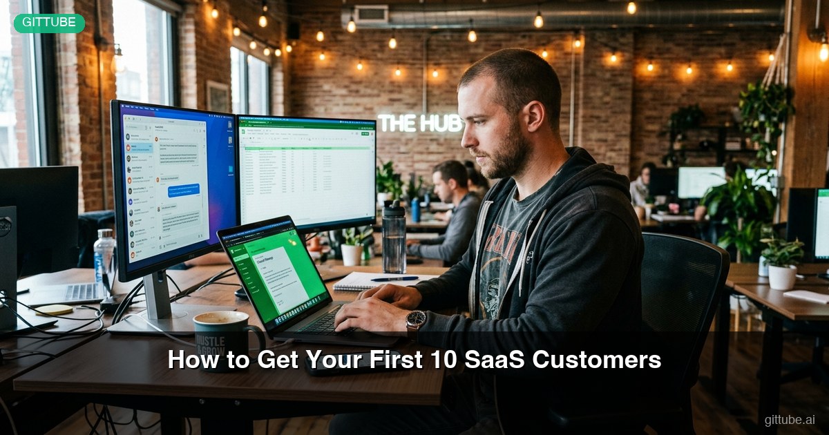 How to Get Your First 10 SaaS Customers